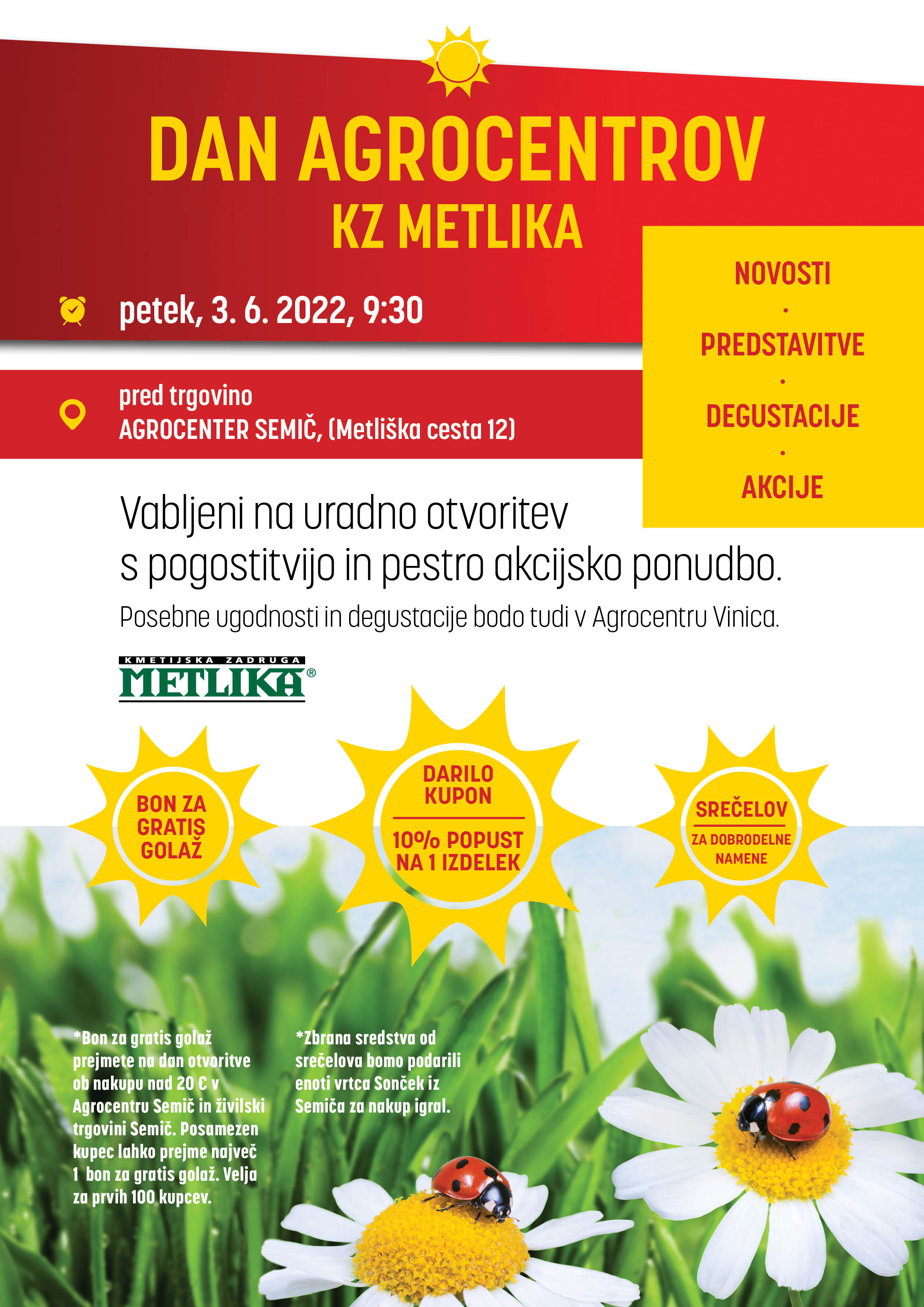 Otvoritev Agrocentra Semič