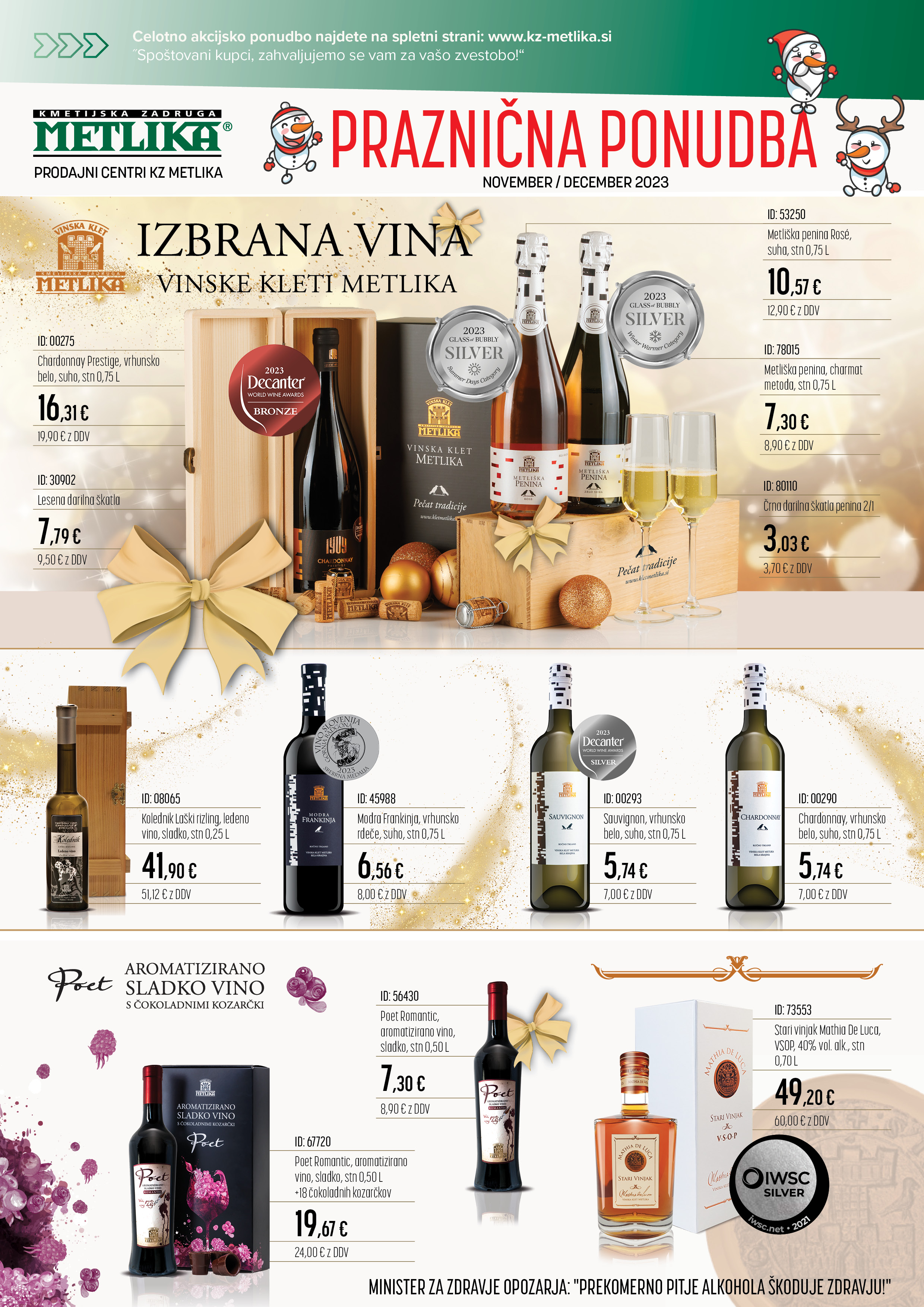 Darilni katalog KZ Metlika 2023